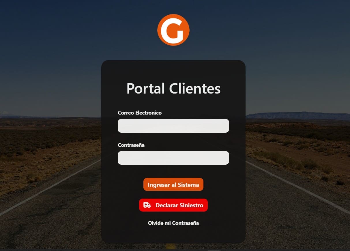 Plataforma clientes Global Renting